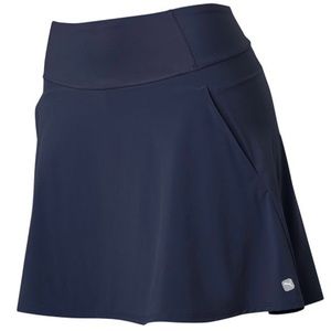 Puma Solid Navy Blue Woven Skort Sz XXL 2XL Golf Tennis Like New PWRSHAPE